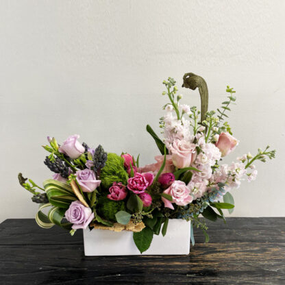 Assorted Roses: Centerpiece Arrangement