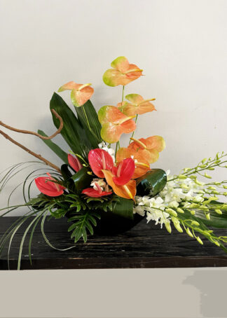 Anthurium flower arrangement