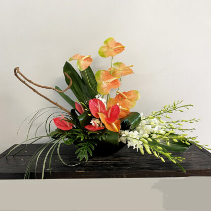 Anthurium flower arrangement