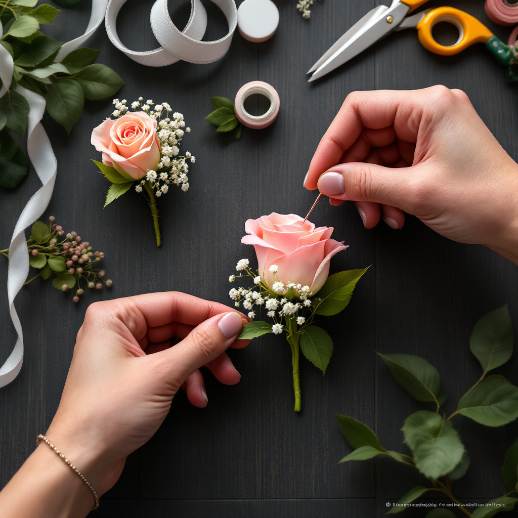 Creating Beautiful Corsages and Boutonnieres at Home: A Step-by-Step Guide