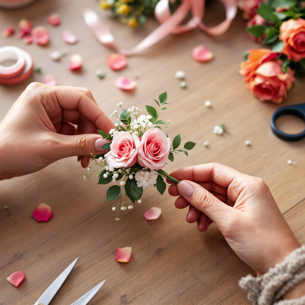 Creating Beautiful Corsages and Boutonnieres at Home: A Step-by-Step Guide