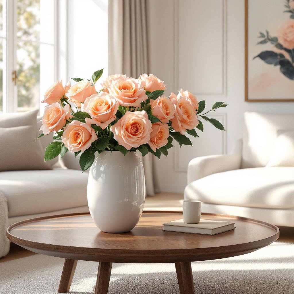 Peach Roses